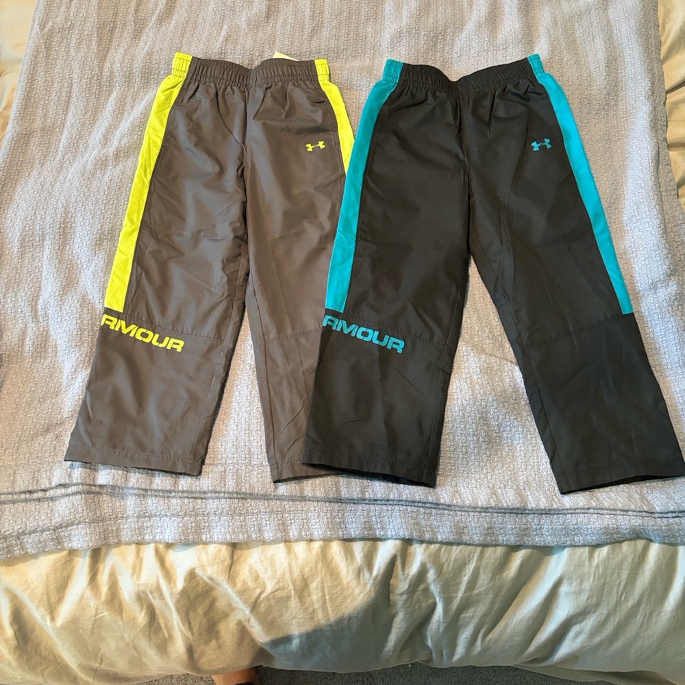 Under Armour Youth Track Pants Bundle - Size 6